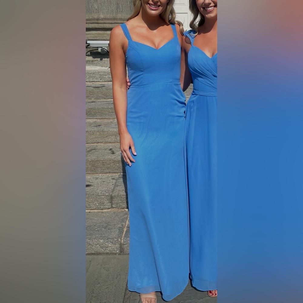 Azazie Blue Jay Dress